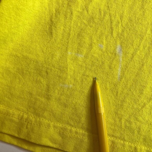 Adidas Michigan Football Yellow Graphic Shirt 2010 2 Sided Sz 2XL Retro READ - Picture 8 of 10